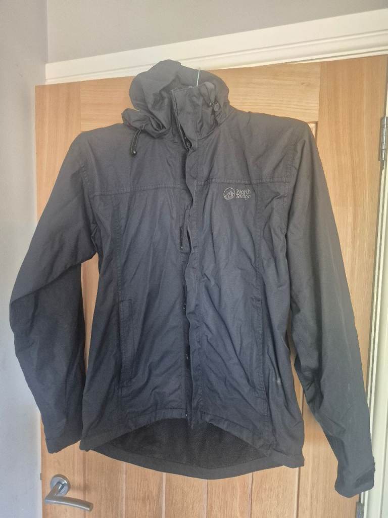 North Ridge Black Waterproof Jacket - Men's Size Small