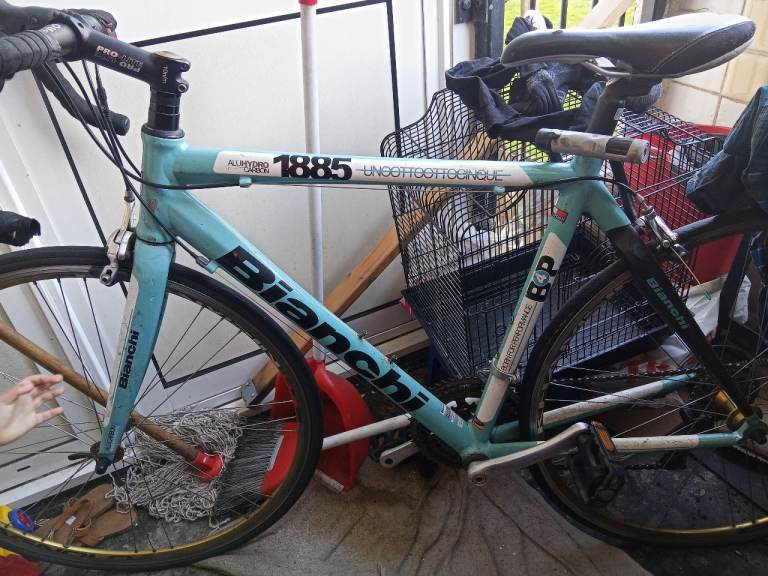 Bianchi aluhydro carbon 1885 bike