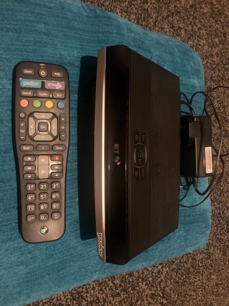 BT YouView DTR-T2100 500GB Set Top Box & Remote