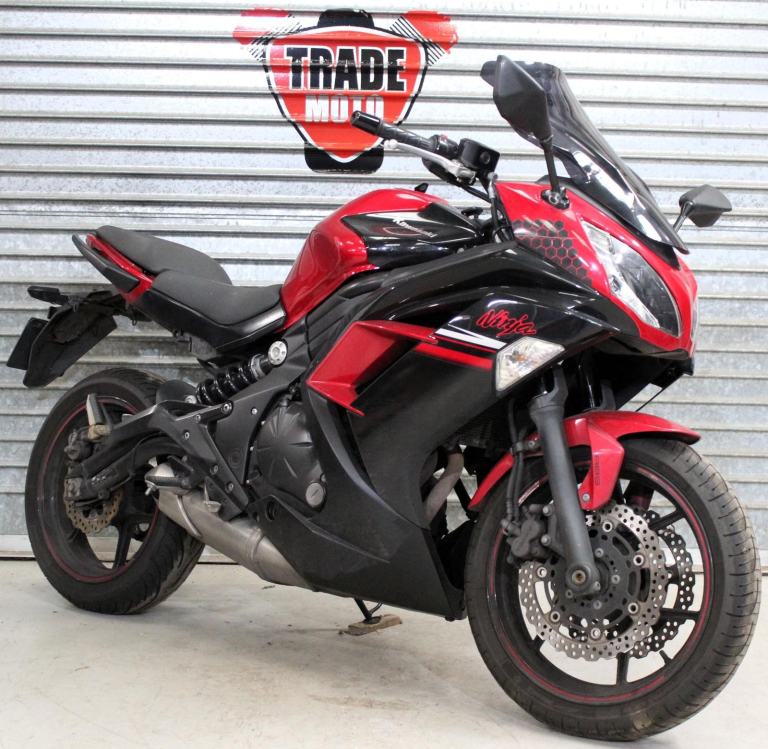 2016 16 KAWASAKI EX 650 FGF ABS ER6 F ER6F RED MINI TWIN TRACK BIKE PARTS DONOR
