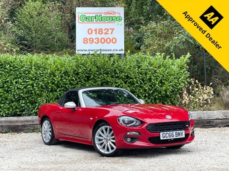 2016 66 FIAT 124 SPIDER 1.4 MULTIAIR ANNIVERSARY CONVERTIBLE 2DR PETROL EURO 6 