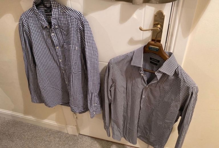 Clothes bundle shirts buttons down long sleeves size 42R / 16.5 / L