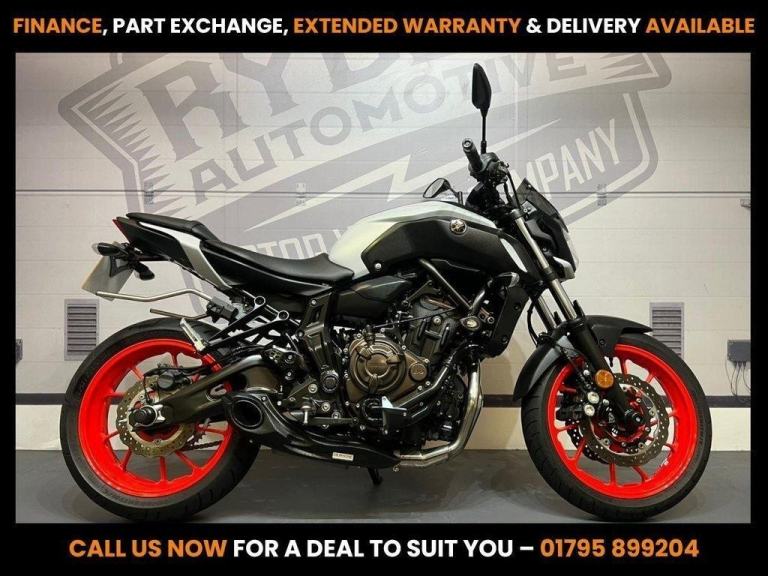 2019 19 YAMAHA MT-07 700 ABS HYPER-NAKED PETROL MANUAL EURO 4 (75 PS)