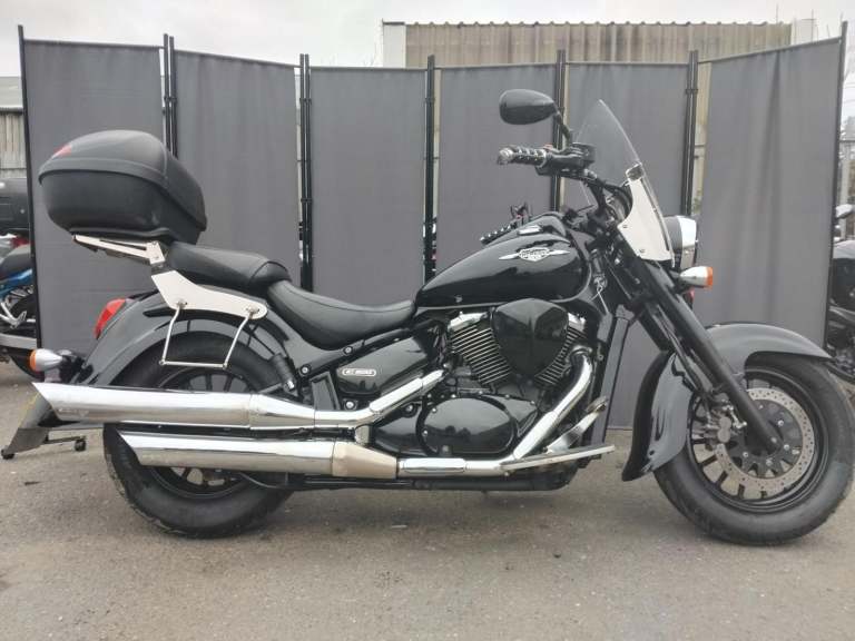 2015 15 SUZUKI VL 800 INTRUDER CUSTOM CRUSIER ALL BLACK CLEAN VL800 VZ800 