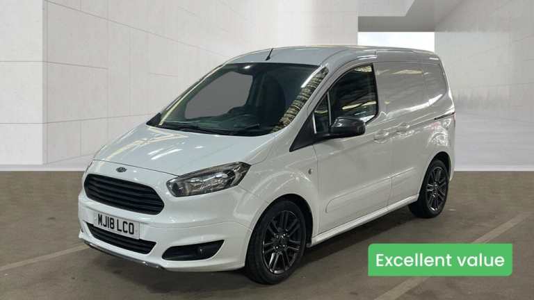2018 Ford Transit Courier SWB L1H1 Low Roof Sport Air Con Alloys Sensors EURO 6 NO VAT Panel Van ...