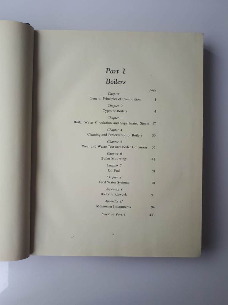 Marine Engineering Notes for Engine Room Artificers' and Mechanicians' Training, 1952