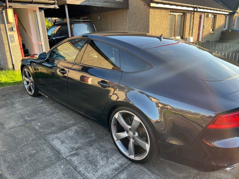 Audi, A7, black edition sline, Quattro 3.0ltr V6 245bhp 2014 Tdi 