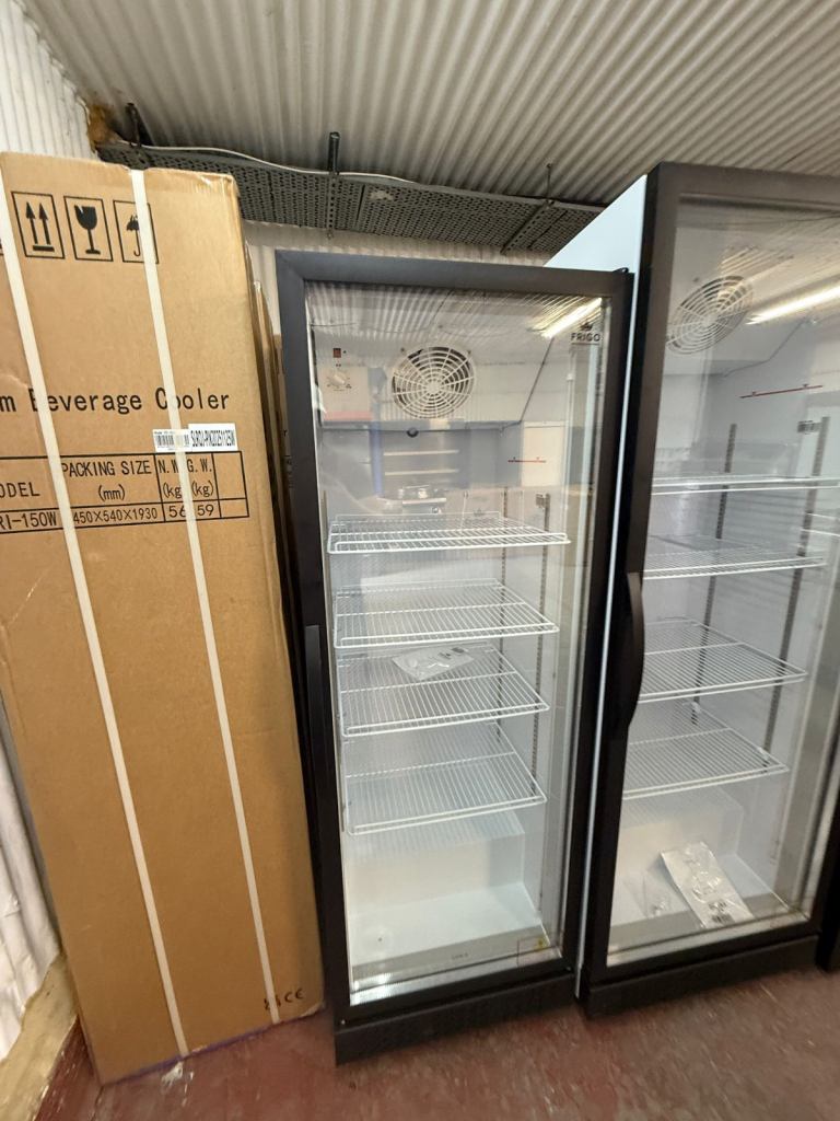 Commercial upright display fridge drink sandwiches top quality 