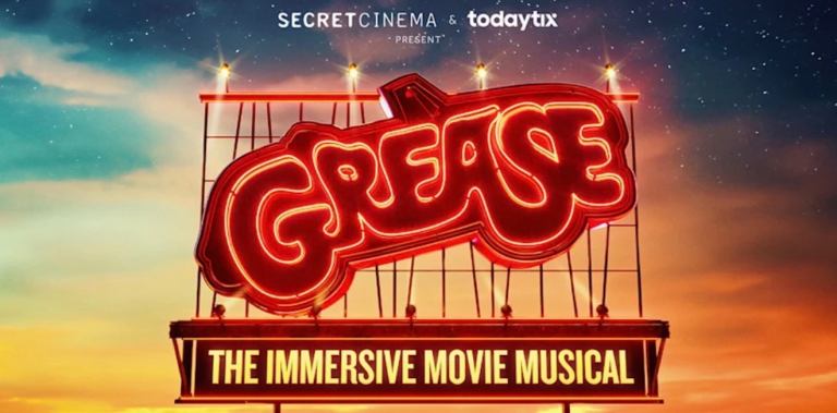 x2 Grease: The Immersive Movie Musical Tickets FRONT ROW SEATED