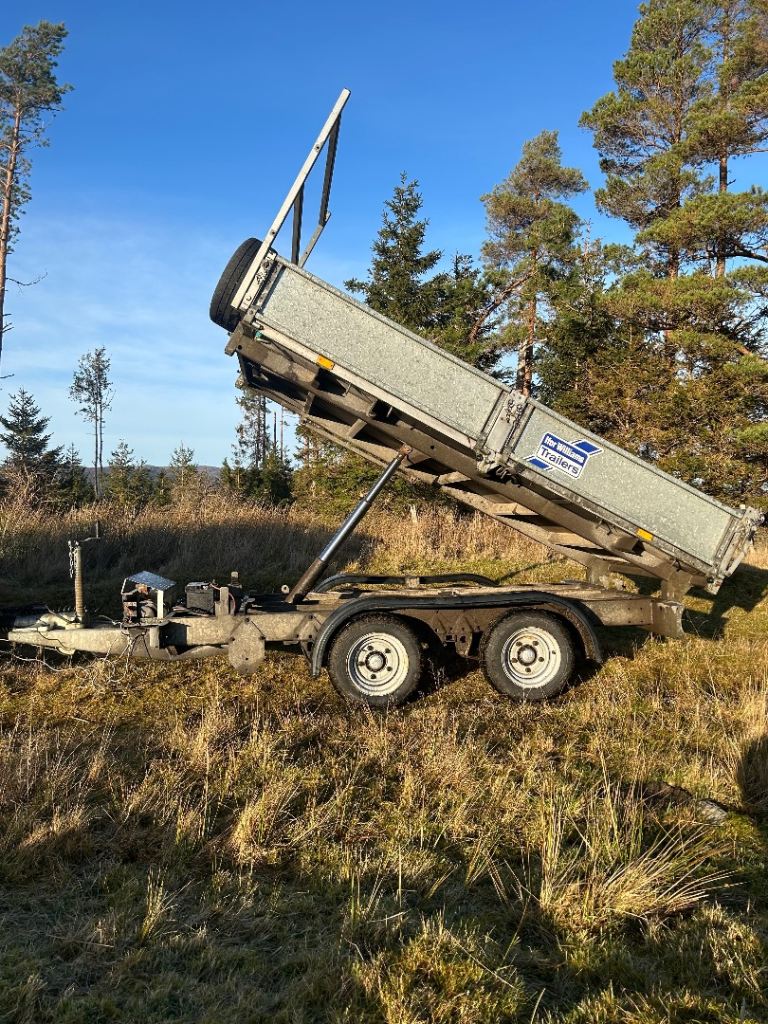 Ifor Williams tipper trailer 