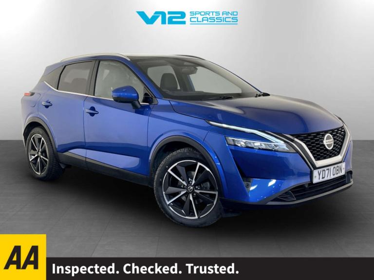 2021 Nissan Qashqai 1.3 DiG-T MH 158 Tekna 5dr 4WD Xtronic HATCHBACK PETROL Automatic
