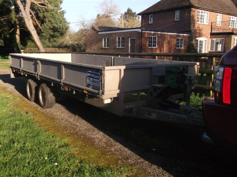 IFOR WILLIAMS LM166 TRAILER 16FTX6FT6INS 3500GVW