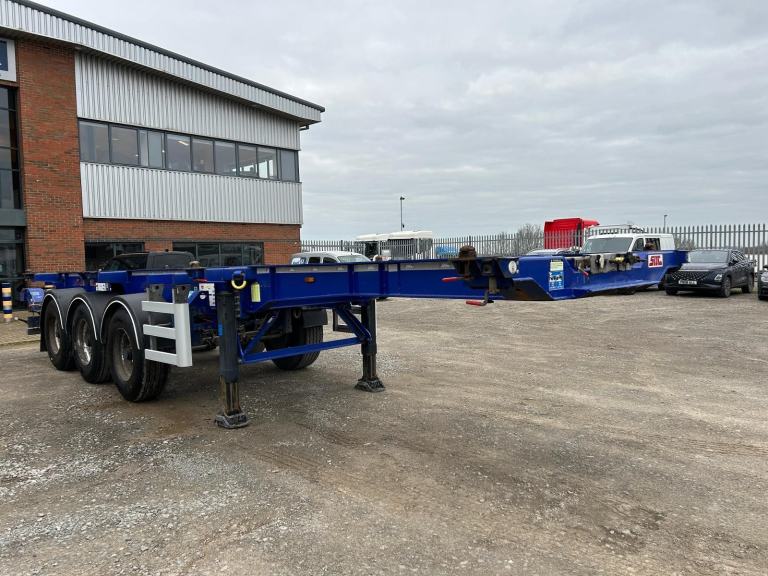 SDC TRI AXLE 14 LOCK SLIDING SKELETAL TRAILER 2022 - C549106