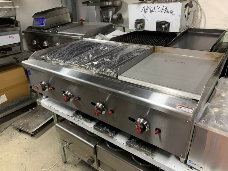 NEW GAS BBQ KEBAB GRILL CATERING COMMERCIAL KITCHEN FAST FOOD CHICKEN BEEF BURGER RESTAURANT