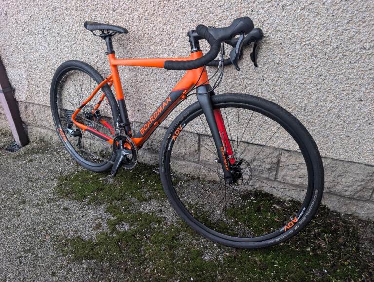 Boardman ADV 8.9 Gravel Bike - Orange, Small 51.5 Frame