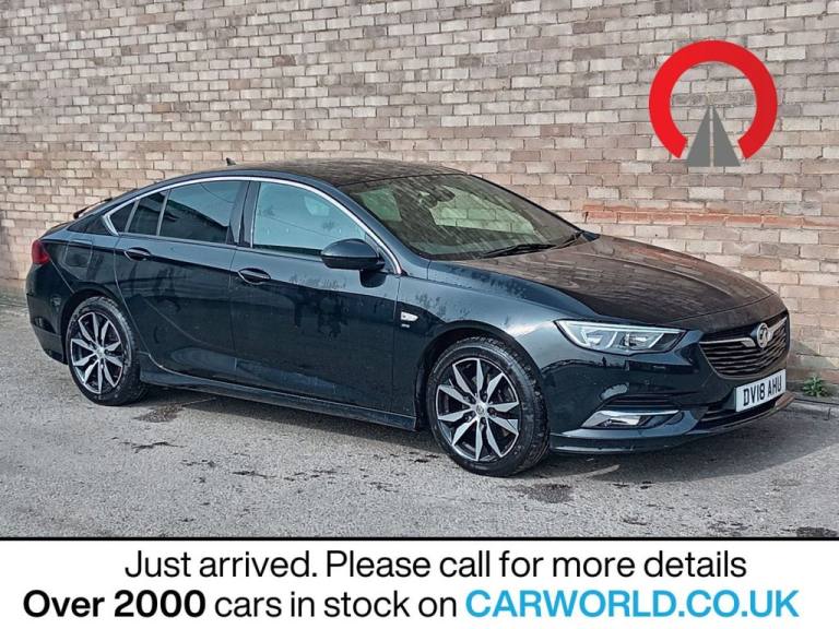 2018 Vauxhall Insignia 2.0 Turbo D BlueInjection SRi VX Line Nav Grand Sport 5dr Diesel Manual Eu...