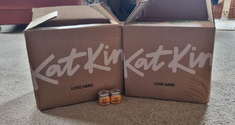 Katkin frozen premium cat food x 54 packs (various)
