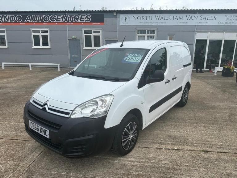 2016 Citroen Berlingo 1.6 BlueHDi 625Kg Enterprise 75ps PANEL VAN Diesel Manual