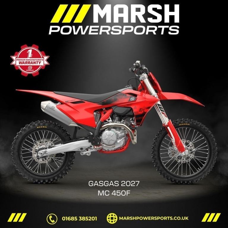 GasGas MC 450F 2027 - GasGas Main Dealer - Reserve Now