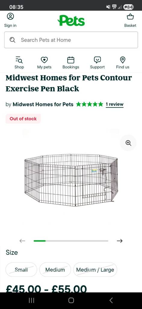 Pet Exercise Pen 