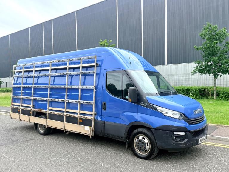 2019/19 IVECO DAILY 35C14 XLWB HI-MATIC AUTO-2.3 TD 140 PS-GLASS RACK/WINDOW VAN