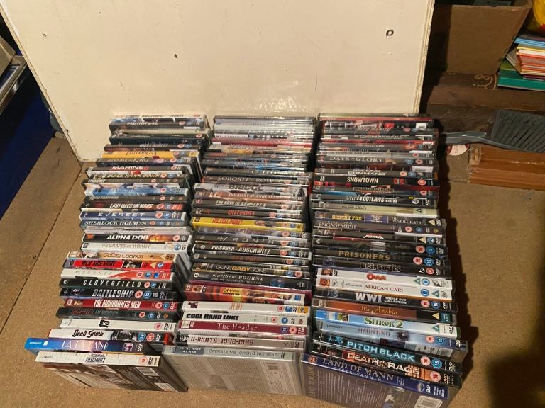 Huge dvd bundle 400 sealed films great wholesale opportunity or for your private collection 