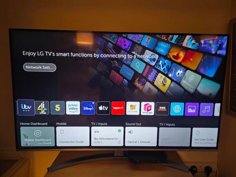 55inch LG smart TV 