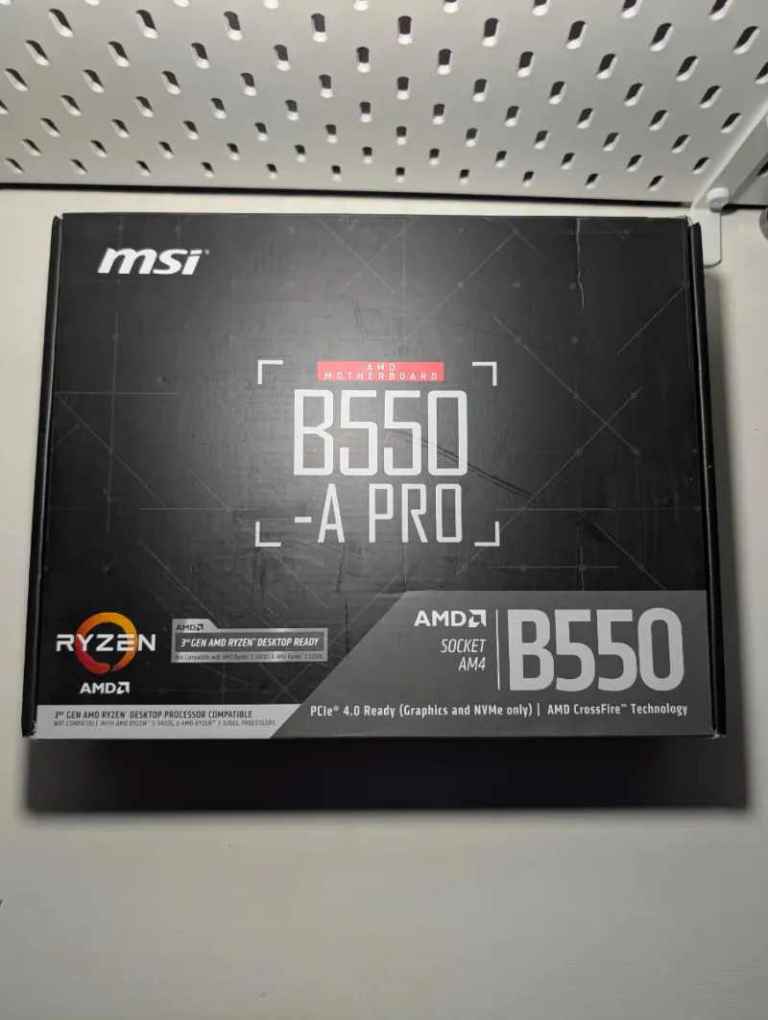 MSI B550 - A PRO Motherboard