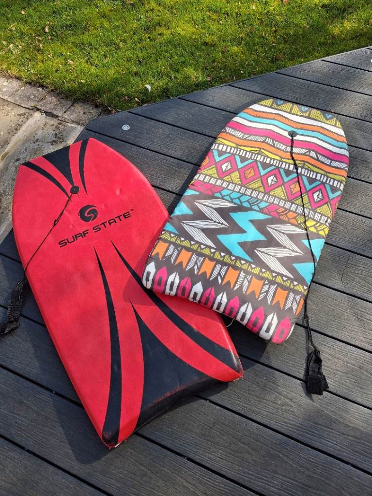 2 foam childrens surf paddle / surf boards