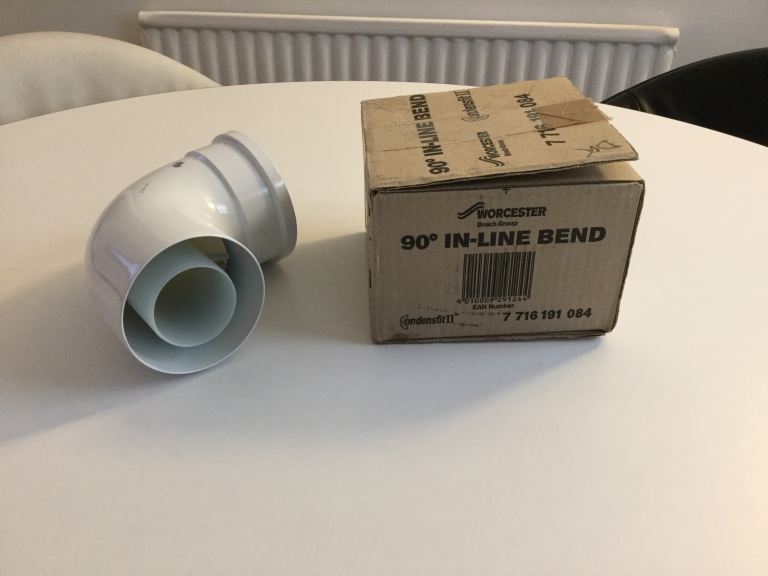 Worcester Combi Boiler - 90* Bend