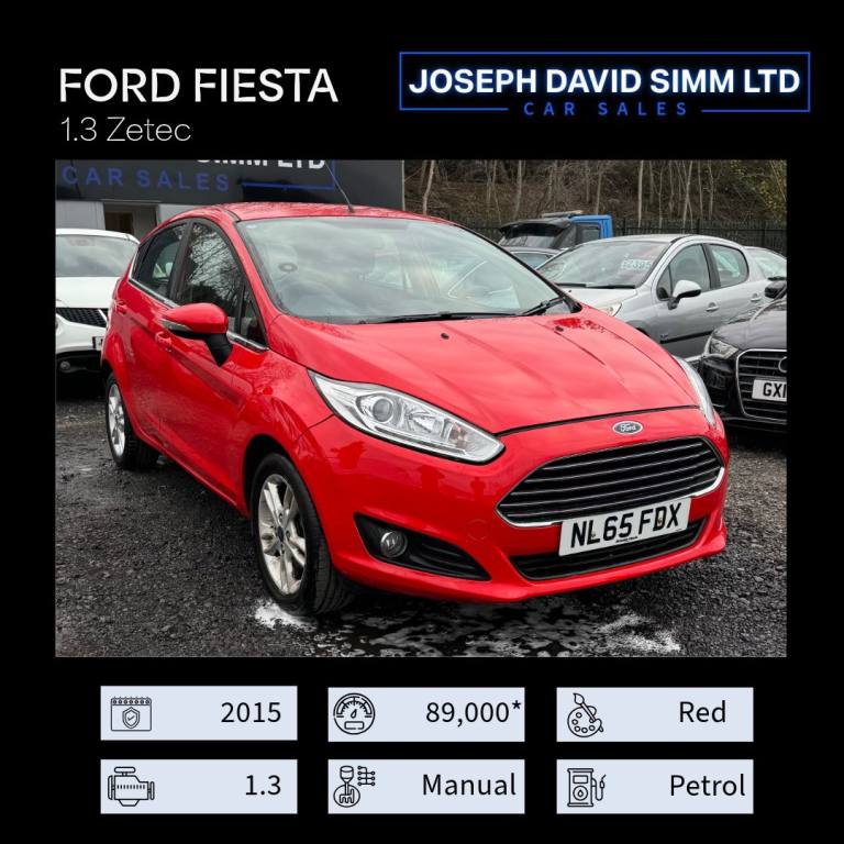 FORD FIESTA 1.3 Zetec 2015