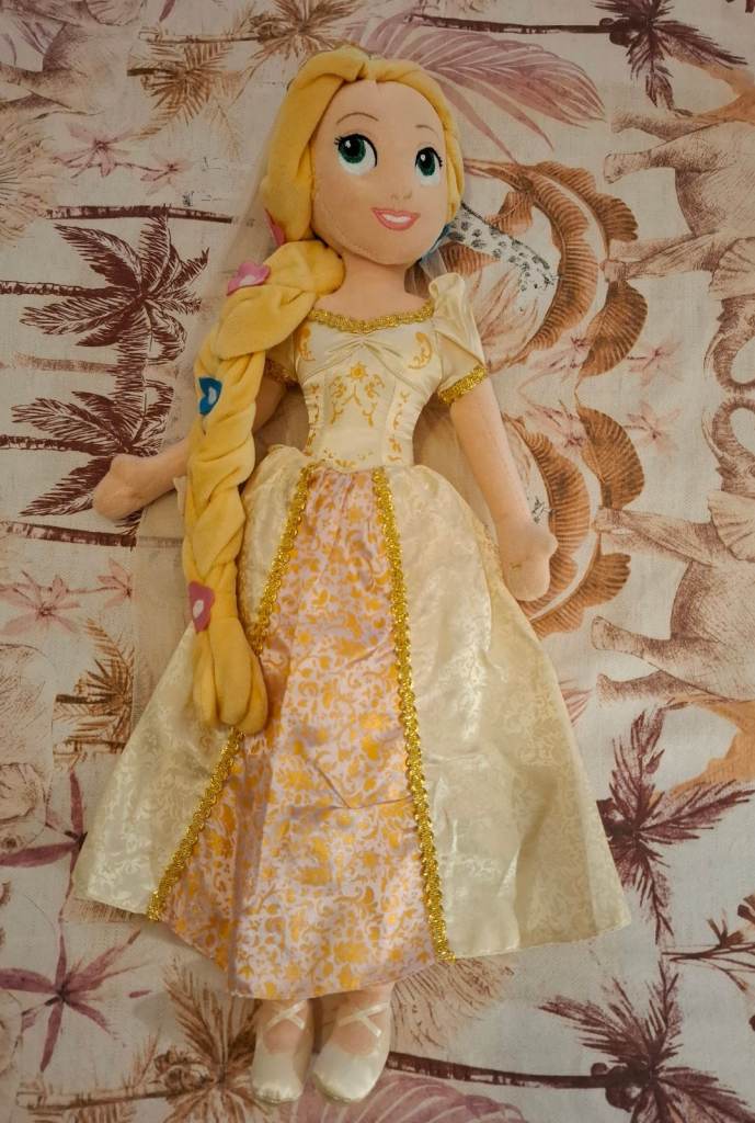 Disney Store Rapunzel Bride Rag Doll