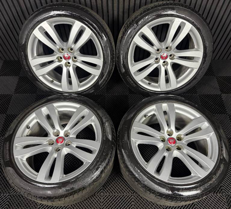 19'' GENUINE JAGUAR XK TOBA X351 ALLOY WHEELS TYRES