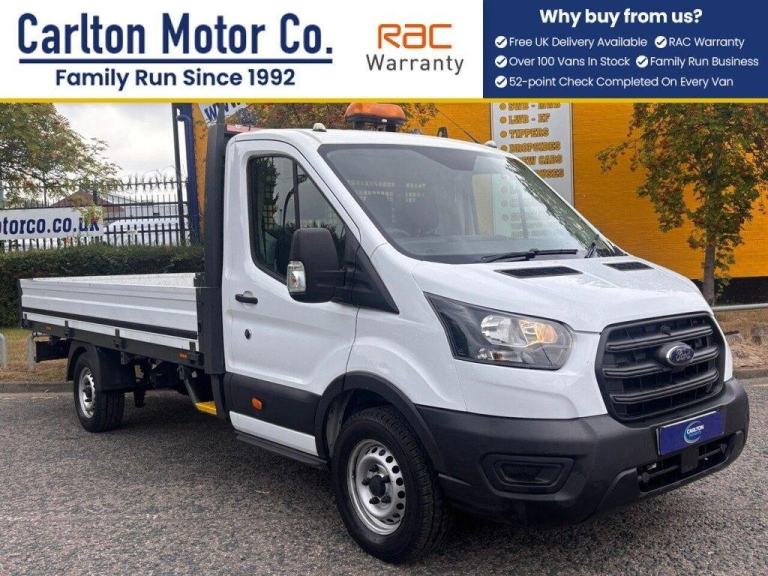 2021 Ford Transit 2.0 350 EcoBlue HD Leader Chassis Cab 2dr [ DROPSIDE ] RWD L4 
