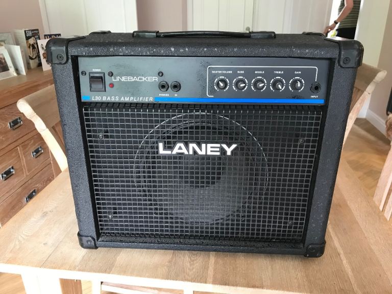 Laney Linebacker 30 British Made Bass Amp, great sound!