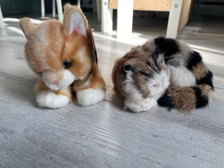 Faux Fur Cat Fluffy Toys