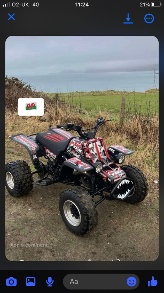 yamaha banshee 350 road legal 