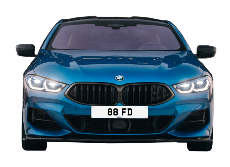 88 FD cherished number plate personalised private registration 