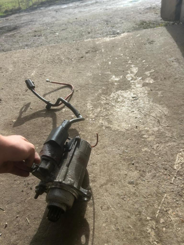 Starter Motor  removed from a VW Scriocco 2010 