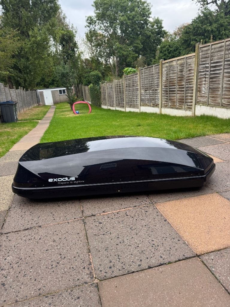 Exodus 580L Roof Box - Dual opening - 2 Keys