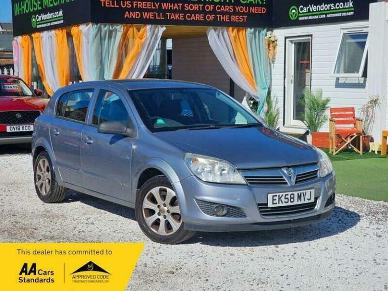 2008 Vauxhall Astra 1.4i 16v Breeze Plus 5dr HATCHBACK Petrol Manual