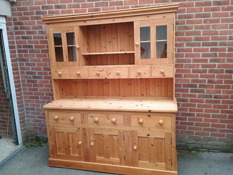 Large Solid Natural Pine Dresser top