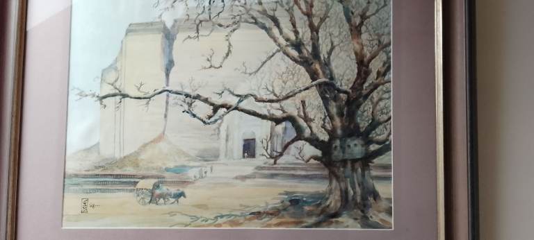 ORIGINAL SIGNED MYANMAR PICTURE 