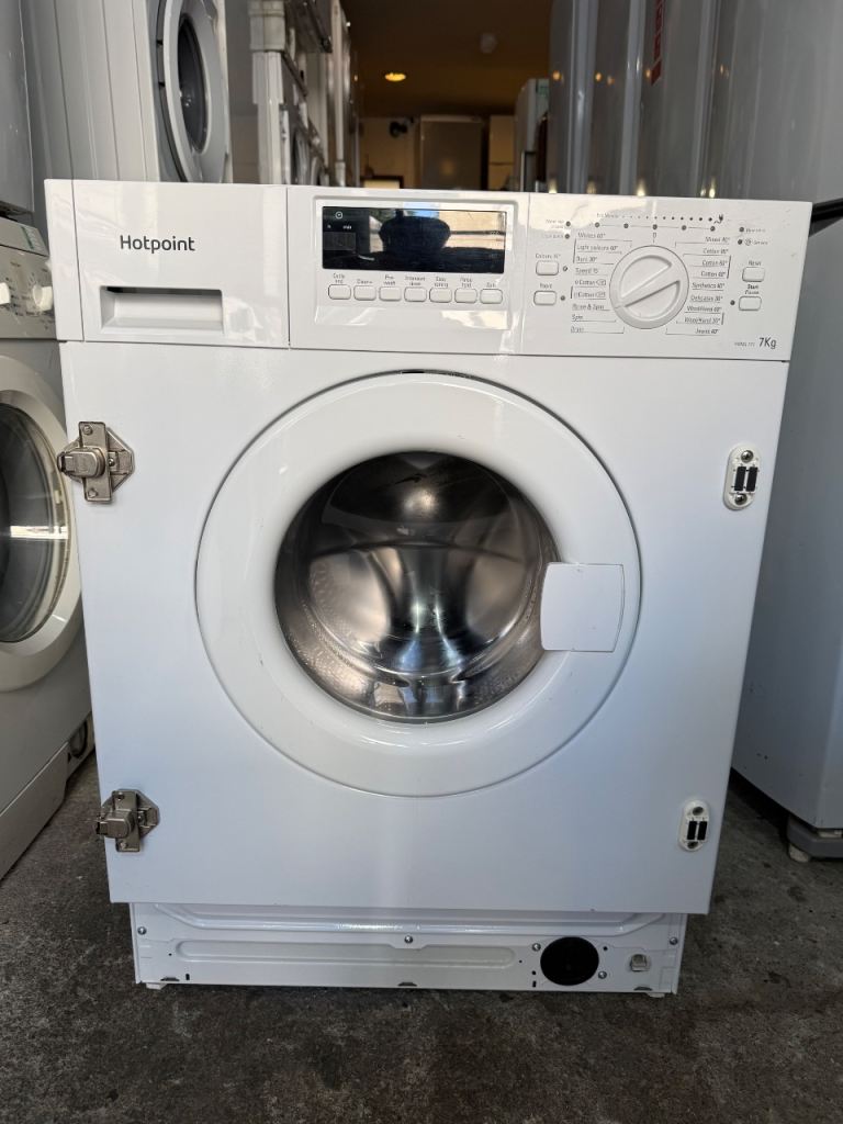 Hotpoint 7kg 1400 rpm Digital Integrated Washing Machine With Free Delivery 🚚 
