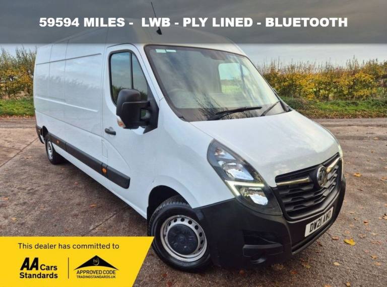 2021 21 VAUXHALL MOVANO 2.3 CDTI 3500 BITURBO EDITION PANEL VAN 5DR DIESEL MANUA