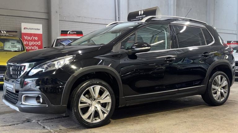 PEUGEOT 2008 1.2 PureTech Allure Black 5dr PART LEATHER+CRUISE+DAB 2018