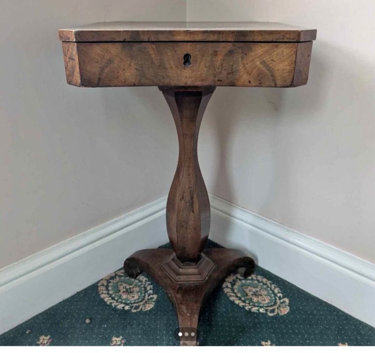 Beautiful Antique Sewing Table
