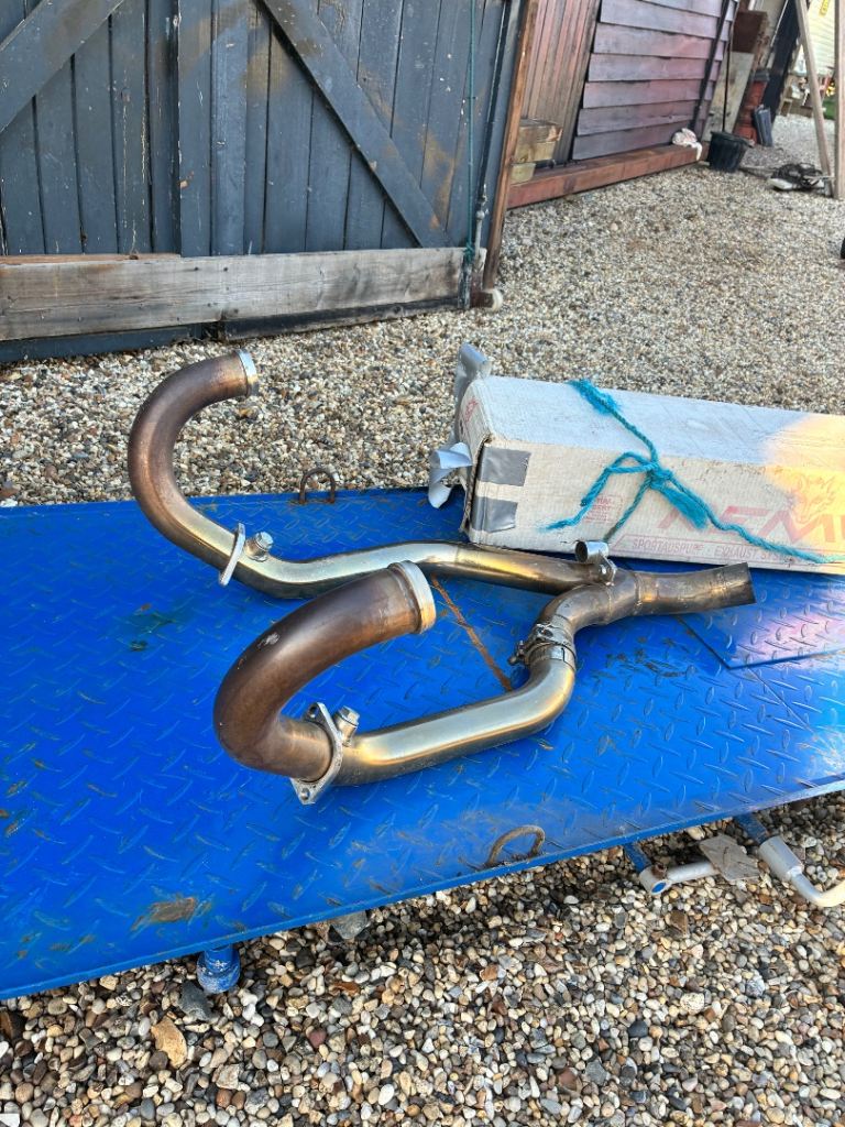 BMW 1200 GSA 2009 down pipes 