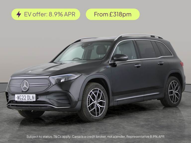 2022 Mercedes-Benz EQB EQB 300 66.5kWh AMG Line (Premium) SUV 5dr Electric Auto 4MATIC (228 ps) -...