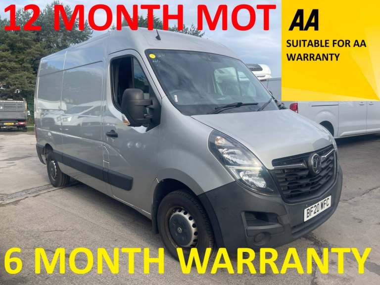 2020 Vauxhall Movano 2.3 Turbo D 135ps H2 Van PANEL VAN Diesel Manual